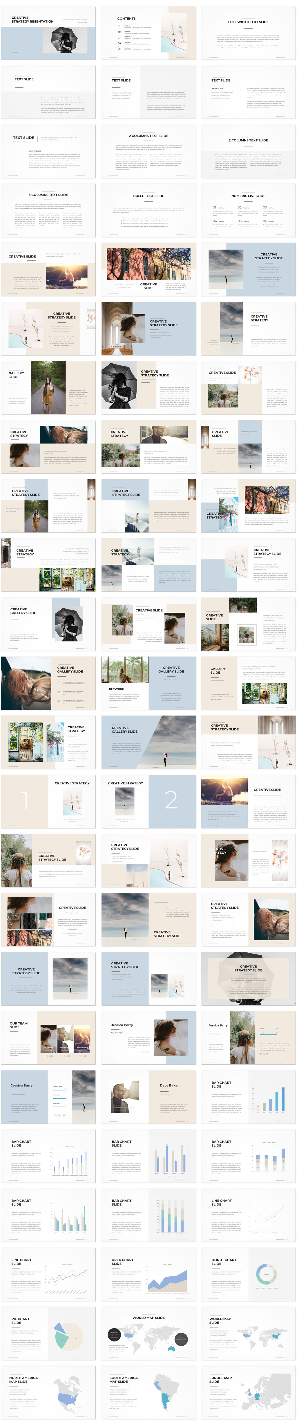 Creative Strategy PowerPoint Template